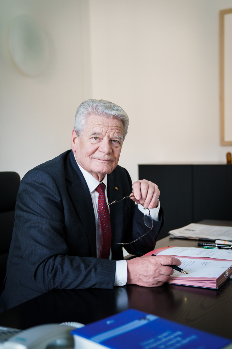 Portrait ofJoachim Gauck